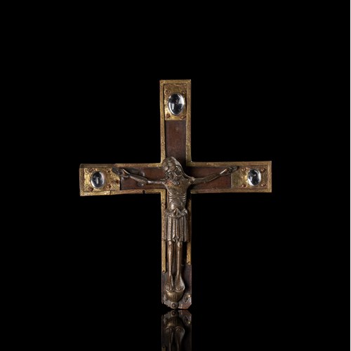 Romanesque corpus on a crucifix